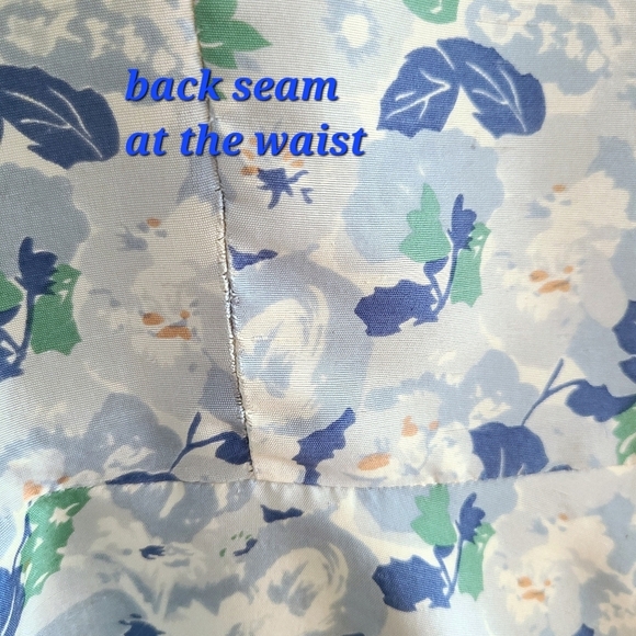 Vintage silk‎ skirt suit set floral - Picture 7 of 14